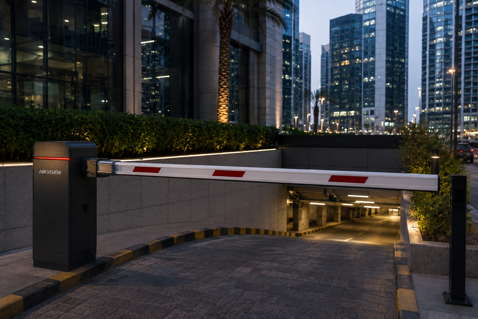 Automatic gate barrier system