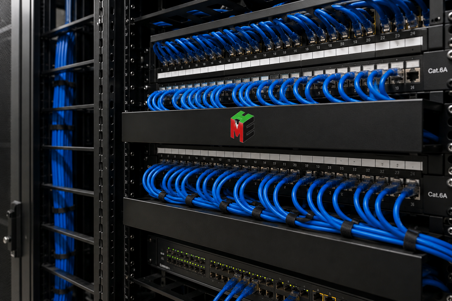 Structured cabling installation