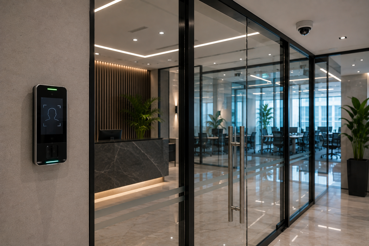 Face recognition access control system