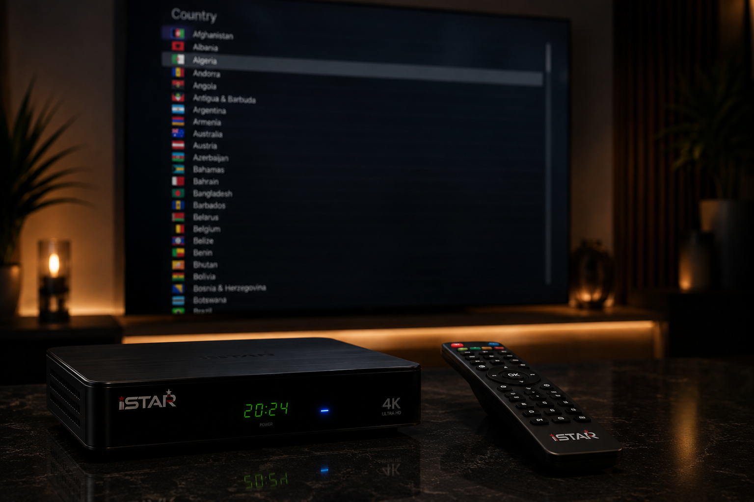 IPTV and satellite system